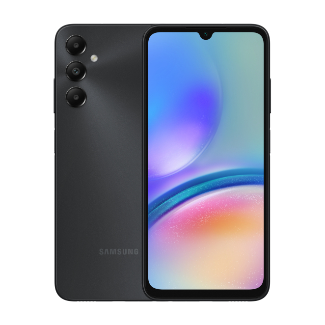Samsung Galaxy A05s 17 cm (6.7″) SIM doble Android 13 4G USB Tipo C 4 GB 64 GB 5000 mAh Negro 1 Samsung Galaxy A05s vista frontal
