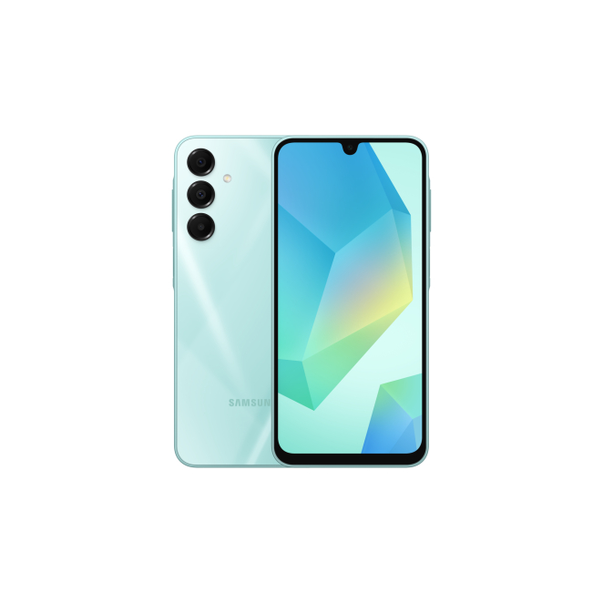 Samsung Galaxy SM-A166B/DS 17 cm (6.7″) Ranura híbrida Dual SIM Android 14 5G USB Tipo C 4 GB 128 GB 5000 mAh Verde 1 Samsung Galaxy SM-A166B/DS vista frontal