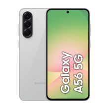 Samsung Galaxy A56, teléfono de 6.7 pulgadas, doble SIM, Android 15, 5G, 8 GB de RAM, 256 GB de almacenamiento, batería de 5000 mAh. SKU: SM-A566BZACEUE