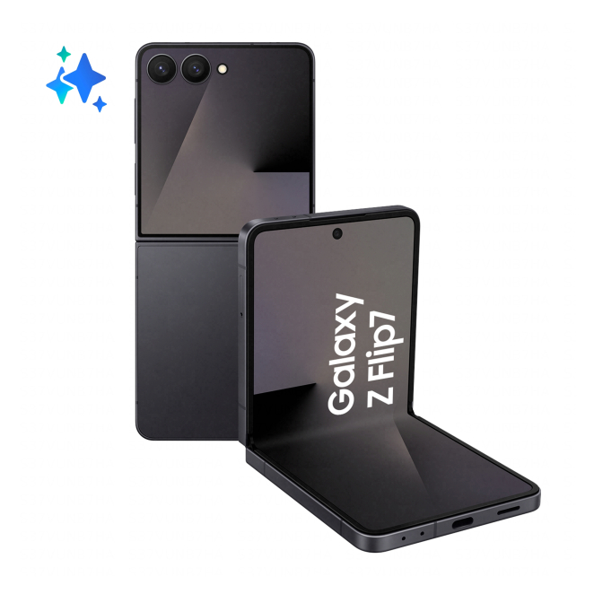 Samsung Galaxy Z Flip7 17,3 cm (6.8″) 5G 12 GB 256 GB 4300 mAh Negro 1 Samsung Galaxy Z Flip7 5G negro, aspecto elegante y cuerpo compacto