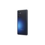 Imagen del Samsung Galaxy SM-M556EZKAEUE, un smartphone con pantalla de 6.7 pulgadas, ranura híbrida Dual SIM, tecnología 5G, conector USB Tipo C, 8 GB de RAM, 128 GB de almacenamiento y batería de 5000 mAh en color negro. SKU: SM-M556EZKAEUE
