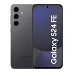 Samsung Galaxy S24 FE con pantalla de 6.7 pulgadas, 8 GB de RAM, almacenamiento de 128 GB, batería de 4700 mAh y conectividad 5G. SKU: SM-S721BZKDEUE