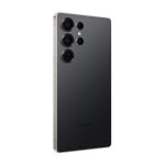 Imagen del Samsung Galaxy S25 Ultra, smartphone con pantalla de 6.9 pulgadas, 12 GB de RAM, 512 GB de almacenamiento, 5000 mAh de batería, color negro y titanio. SKU: SM-S938BZKGEUB.