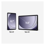 Samsung Galaxy Tab A9+ SM-X210RZAPEUE con Qualcomm Snapdragon, 256 GB de almacenamiento, pantalla de 27,9 cm (11 pulgadas), 8 GB de RAM, Wi-Fi 5 y Android 13 en color grafito