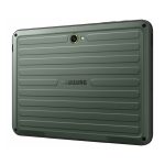 Imagen de la Samsung Galaxy Tab Active5 Pro verde, modelo SM-X356BZGAEEE, tablet de 10.1 pulgadas con Qualcomm Snapdragon, 128 GB de almacenamiento y 6 GB de RAM, compatible con Wi-Fi 6E