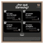 Samsung TV DU9005 Crystal UHD de 98 pulgadas, resolución 4K, Smart TV modelo 2024, SKU TU98DU9005KXXC