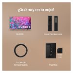 Samsung TV DU9005 Crystal UHD de 98 pulgadas, resolución 4K, Smart TV modelo 2024, SKU TU98DU9005KXXC