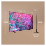Samsung TV DU9005 Crystal UHD de 98 pulgadas, resolución 4K, Smart TV modelo 2024, SKU TU98DU9005KXXC