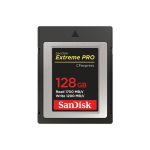 SanDisk memoria flash CFexpress con capacidad de 128 GB, modelo SDCFE-128G-GN4NN, ideal para almacenamiento externo de alta velocidad