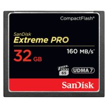 SanDisk 32GB Extreme Pro CF, transferencia rápida de 160MB/s, SKU: SDCFXPS-032G-X46