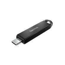 SanDisk Ultra unidad flash USB 32 GB USB Tipo C 3.2 Gen 1 en color negro con SKU SDCZ460-032G-G46, destacada por su rapidez y capacidad de almacenamiento.