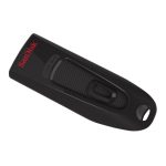 Unidad flash USB SanDisk Ultra de 32 GB con conexión USB tipo A 3.2 Gen 1 (3.1 Gen 1) en color negro, SKU SDCZ48-032G-U46