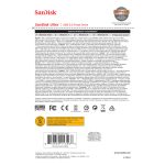 SanDisk Ultra unidad flash USB con capacidad de 128 GB, USB tipo A 3.2 Gen 1 en color negro. SKU SDCZ48-128G-U46