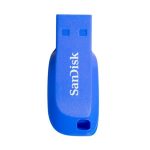 SanDisk Cruzer Blade unidad flash USB de 16GB, compatible con USB tipo A 2.0, color azul, modelo SKU SDCZ50C-016G-B35BE
