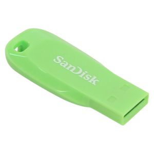SanDisk Cruzer Blade 32 GB unidad flash USB tipo A 2.0 en color verde, SKU SDCZ50C-032G-B35GE