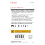 SanDisk Cruzer Glide unidad flash USB de 64 GB, color negro y rojo, con conectividad USB tipo A 2.0, SKU SDCZ60-064G-B35