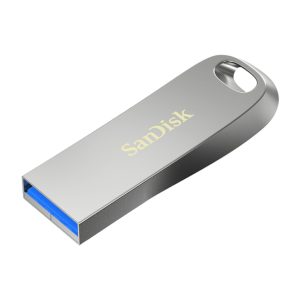 SanDisk Ultra Luxe unidad flash USB 256 GB en color plata con USB tipo A 3.2 Gen 1, SKU SDCZ74-256G-G46