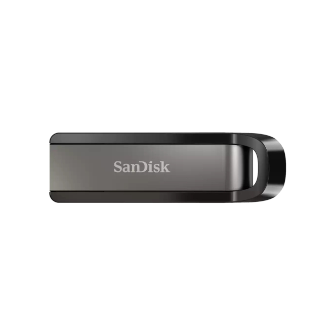 SanDisk Extreme Go unidad flash USB 128 GB USB tipo A 3.2 Gen 1 (3.1 Gen 1) Acero inoxidable 4 SanDisk Extreme Go forma de deslizar