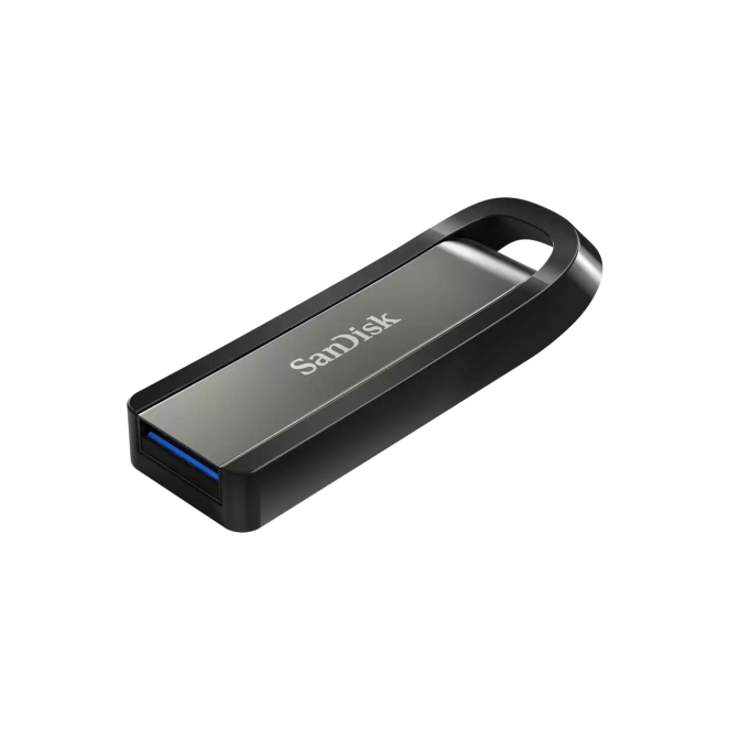 SanDisk Extreme Go unidad flash USB 128 GB USB tipo A 3.2 Gen 1 (3.1 Gen 1) Acero inoxidable 1 SanDisk Extreme Go unidad flash USB 128 GB acero inoxidable