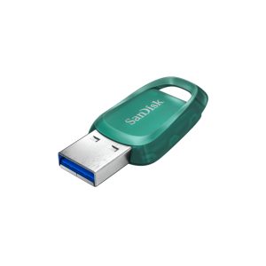 SanDisk Ultra Eco unidad flash de 256 GB USB tipo A 3.2 Gen 1 en color verde, SKU SDCZ96-256G-G46
