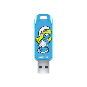 SanDisk unidad flash USB modelo SDCZIS-256G-G46 con capacidad de 256 GB, USB tipo A 3.2 Gen 1 de color azul