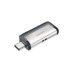 SanDisk Ultra Dual Drive USB Tipo-C unidad flash USB de 32 GB, con conectores USB Tipo-A y USB Tipo-C, modelo SDDDC2-032G-G46, color negro y plata