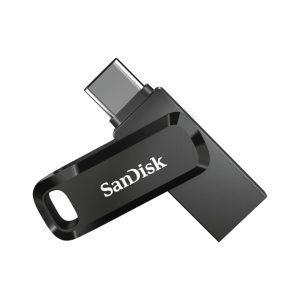 Unidad flash SanDisk Ultra Dual Drive Go de 64 GB con conexiones USB Type-A y USB Type-C, SKU SDDDC3-064G-G46