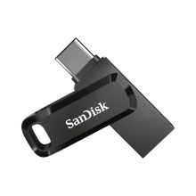 Unidad flash SanDisk Ultra Dual Drive de 128 GB, compatible con USB Type-A y USB Type-C, modelo SDDDC3-128G-G46.