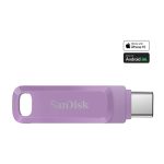 SanDisk Ultra Dual Drive Go unidad flash USB de 512 GB, USB Tipo C 3.2 Gen 1 en color lavanda. SKU: SDDDC3-512G-G46L