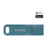 SanDisk Ultra Dual Drive Go unidad flash USB 512 GB USB Tipo C 3.2 Gen 1 en color turquesa, SKU SDDDC3-512G-G46NBB