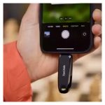 SanDisk unidad flash USB 32 GB, USB Tipo C 3.2 Gen 1, color negro, SKU SDDDC6-032G-G46