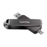 SanDisk unidad flash USB 2 TB con conectores USB Type-A y USB Type-C, USB 3.2 Gen 2, color negro, SKU SDDDE1-2T00-G46