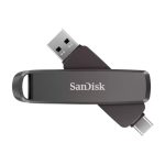 SanDisk unidad flash USB SDDDE1-512G-G46, capacidad de 512 GB, conexiones USB Type-C y USB Type-A 3.2 Gen 2, color negro