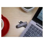 SanDisk unidad flash USB SDDDE1-512G-G46, capacidad de 512 GB, conexiones USB Type-C y USB Type-A 3.2 Gen 2, color negro