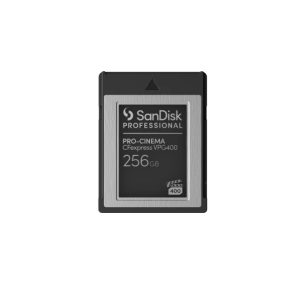 SanDisk PRO-CINEMA CFexpress con 256 GB de almacenamiento y rapidez para cine profesional, SDPCVN4-256G-GNANN