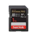 SanDisk SDSDXEP-1T00-GN4IN memoria flash SDXC de 1 terabyte con UHS-II Clase 10, ideal para almacenamiento externo