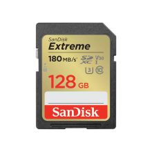 Tarjeta de memoria SanDisk Extreme 128GB SDXC UHS-I Clase 10 SKU SDSDXVA-128G-GNCIN - Ideal para fotografía y video