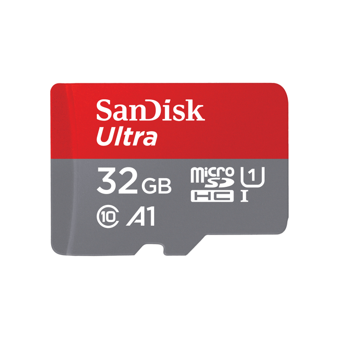 SanDisk Ultra microSD 32 GB Clase 10 UHS-I Tarjeta de memoria SanDisk Ultra microSD con 32 GB de capacidad, MiniSDHC UHS-I y Clase 10, SKU SDSQUA4-032G-GN6IA