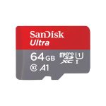 SanDisk Ultra 64 GB MicroSDXC UHS-I Clase 10, ideal para almacenamiento externo, SKU SDSQUAB-064G-GN6MA
