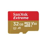 Tarjeta de memoria SanDisk Extreme 32GB MicroSDXC UHS-I Clase 10, SKU SDSQXAF-032G-GN6GN