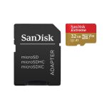 Tarjeta de memoria SanDisk Extreme 32GB MicroSDXC UHS-I Clase 10, SKU SDSQXAF-032G-GN6GN