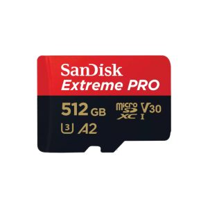 Tarjeta de memoria microSDXC SanDisk Extreme PRO de 512 GB, Clase 10, UHS-I, SKU SDSQXCD-512G-GN6MA