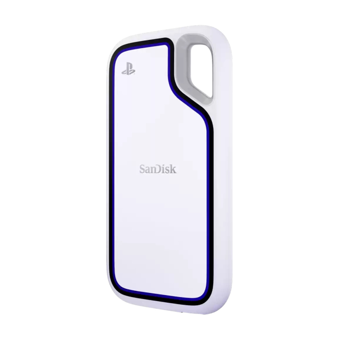 SanDisk Unidad Externa SSD 1TB USB-C 3.2 Gen 2 Blanco SanDisk unidad externa de estado sólido 1 TB con USB Tipo C 3.2 Gen 2 en color blanco, SKU SDSSDE62P-1T00-G25