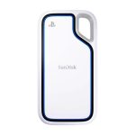 SanDisk unidad externa de estado sólido 1 TB con USB Tipo C 3.2 Gen 2 en color blanco, SKU SDSSDE62P-1T00-G25