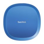SanDisk Creator Desk Drive de 8 TB con conexión USB Tipo C 3.2 Gen 2 (3.1 Gen 2) en color azul, SKU SDSSDT40C-8T00-E25