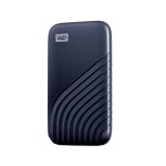 Foto del disco duro Western Digital My Passport 1 TB USB Tipo C 3.2 Gen 2 azul, SKU WDBAGF0010BBL-WESN