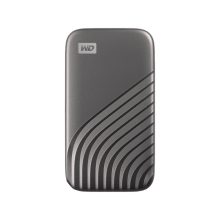 Disco duro Western Digital My Passport de 1 TB, USB Tipo C 3.2 Gen 2, color gris, SKU WDBAGF0010BGY-WESN