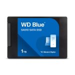 Disco duro SSD Western Digital Blue SA510 de 1 TB con tecnología 3D TLC NAND y conexión Serial ATA III. SKU: WDBB8H0010BNC-WRSN