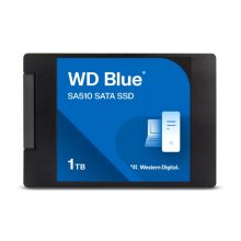 Disco duro SSD Western Digital Blue SA510 de 1 TB con tecnología 3D TLC NAND y conexión Serial ATA III. SKU: WDBB8H0010BNC-WRSN