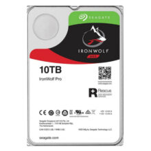 Seagate IronWolf Pro ST10000NE000, disco duro interno de 10 TB, 7200 RPM, 256 MB de caché, 3.5 pulgadas, Serial ATA III
